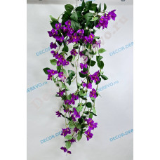 2-9992 Ветка плюща ампельная свисающая искусственная 100 см